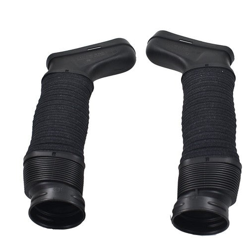 DURAFORCE Fit For Mercedes C300 2008-2012 2PCS Black Left & Right Air Intake Duct Hose