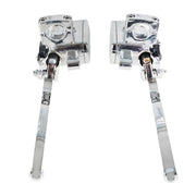 DURAFORCE 1" HANDLEBAR HYDRAULIC BRAKE & CLUTCH MASTER CYLINDER L&R CHROME
