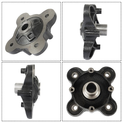 DURAFORCE Black Rear Wheel Hub 5142964-067 fits For Polaris Brutus Crew Ranger 2013-2019