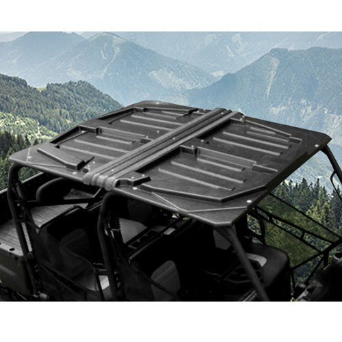 DURAFORCE Black UTV Hard Top ABS Roof for Polaris Ranger Crew 800 2010-2014