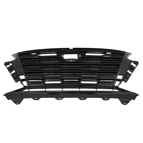 DURAFORCE For 2023-2024 Nissan Altima SV Front Bumper Upper Grille & Grille Chrome Molding