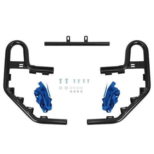 Left Right Nerf Bars Peg Heel Guards for Yamaha Raptor 660 Yfm 660R 2001 2005