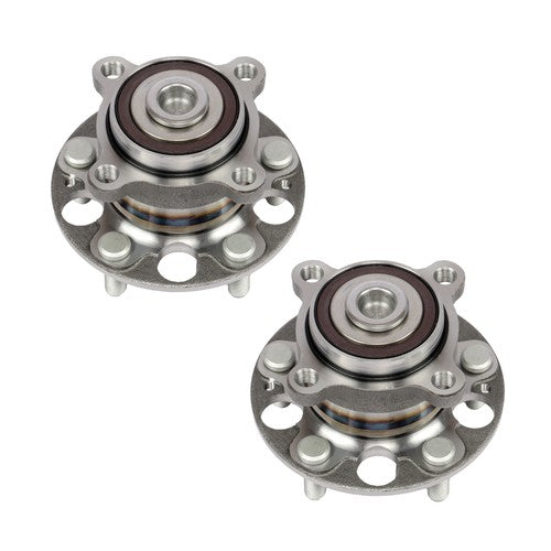 DURAFORCE 2pc For Honda Accord 2008-2012 For Acura TSX 2010-2014 V6 Rear Wheel Hub Bearing