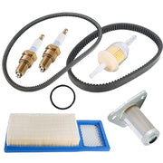DURAFORCE EZGO TXT Tune Up Kit w/Oil Filter Drive Starter Belt For 1994-2005 Gas Golf Cart