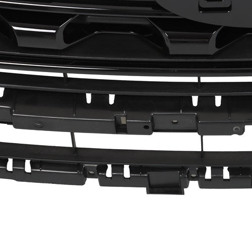 DURAFORCE Front Bumper Grille Glossy Black For Ford Explorer 2016-2017 FO1200578