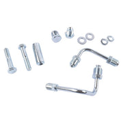 DURAFORCE Universal 7" Dual Booster w/ 1" Bore Master Cylinder Disc Drum Prop. Valve Kit