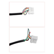 DURAFORCE 2Pcs Black Power Mirrors with Turn Signal Heated for Hyundai Sonata 2011-2014