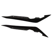 DURAFORCE 4PCS Carbon Fiber Front Bumper Side Blade Canard Fin For 22-24 Subaru WRX VB S4