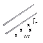 DURAFORCE Rail Guide 2Pcs SBR16-1000mm Rails +4Pcs SBR16UU Block Bearing New