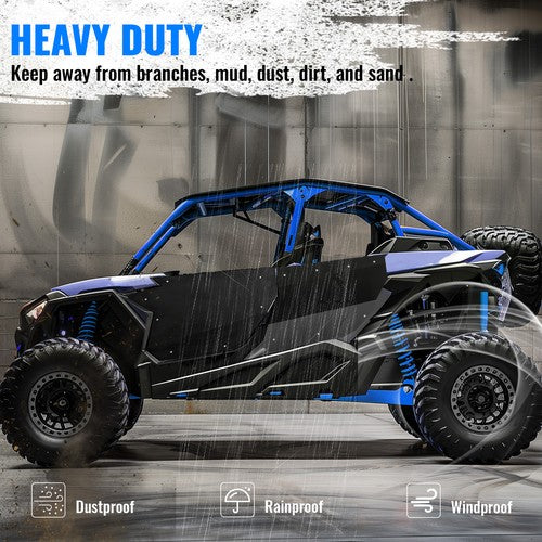 4Pcs Aluminum Door Panel Powder Coated for Can Am X3 Full Doors 17 18 19 20-2024