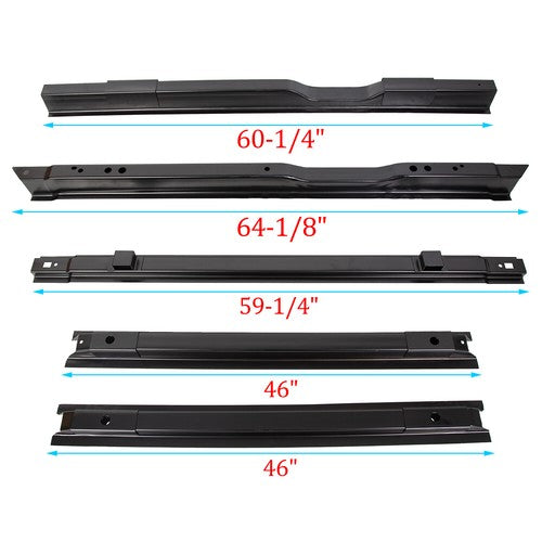 DURAFORCE Long Truck Bed Floor Support 8 FT Bed for 99-18 Ford Super Duty F250 F350 F450