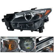 DURAFORCE LED Halogen For Mazda CX-9 CX9 2016-2023 Replacement w/o AFS Headlight Left Side