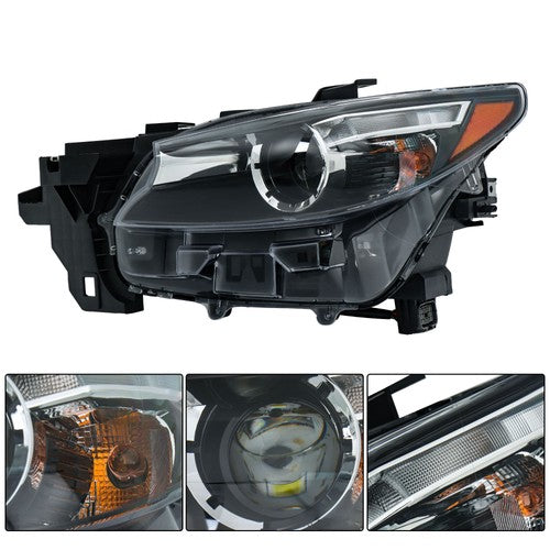 DURAFORCE LED Halogen For Mazda CX-9 CX9 2016-2023 Replacement w/o AFS Headlight Left Side