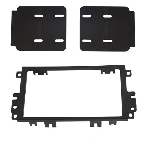 Double Din Stereo Radio Install Dash Kit with Antenna Adapter Wire Harness for GMC