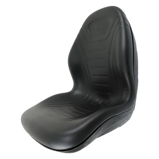 DURAFORCE New Black Bucket Seat For John Deere Skid Steer 240 250 315 328D 332 7775 ETC