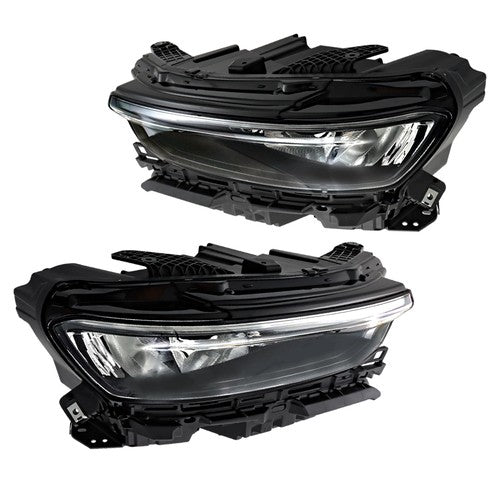 DURAFORCE For Grand Cherokee 2021-2024 (w/o Animation & Leveling) Pair Headlamps LED Black