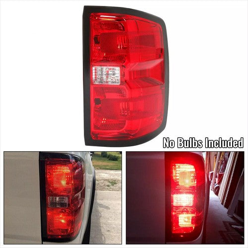 DURAFORCE Tail Light Brake Lamp Passenger Side For Chevy Silverado 1500 2014-2019 2018 DOT