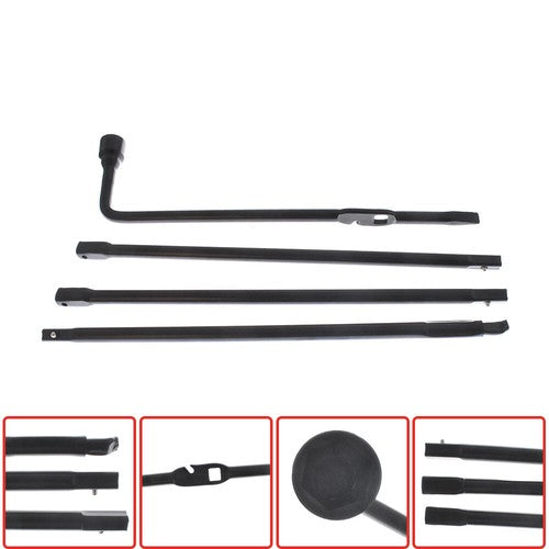 DURAFORCE Lug Wrench Jack Spare Tire Tool Set Fit For 1999-2010-2015 Sierra Silverado