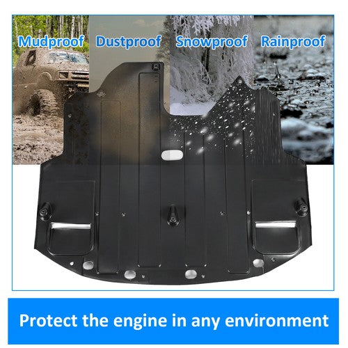 Front Engine Splash Shield Radiator Cover for Hyundai Elantra 2014 2015 2016