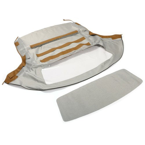 Tan Convertible Soft Top Replacement with Plastic Window for BMW Z3 1996-2002