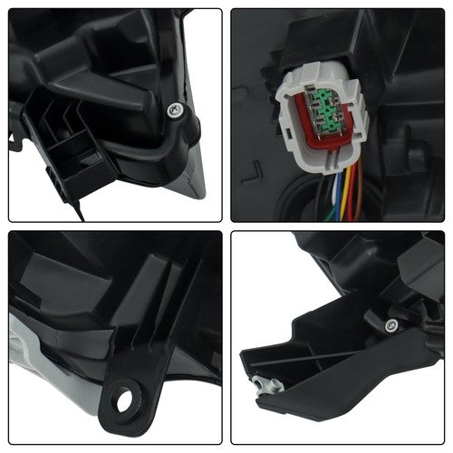 DURAFORCE For Nissan Maxima 2019-2021 Headlight Driver/Left Side Single Set Clear Lens LED