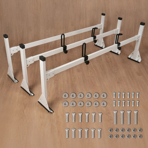 DURAFORCE Ladder Roof Rack Aluminum for Dodge Freightliner Sprinter 2500 3500 02-06 3 Bars