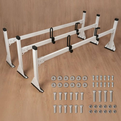 DURAFORCE Ladder Roof Rack Aluminum for Dodge Freightliner Sprinter 2500 3500 02-06 3 Bars