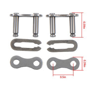 DURAFORCE 20ft #41 Roller Chain with Master Link 1/2" Pitch Gate Opener Industrial Machine