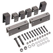 DURAFORCE 2" wide Trailer Slipper Tandem Axle Spring Attaching Hanger Kit 5.2K-8K LBS