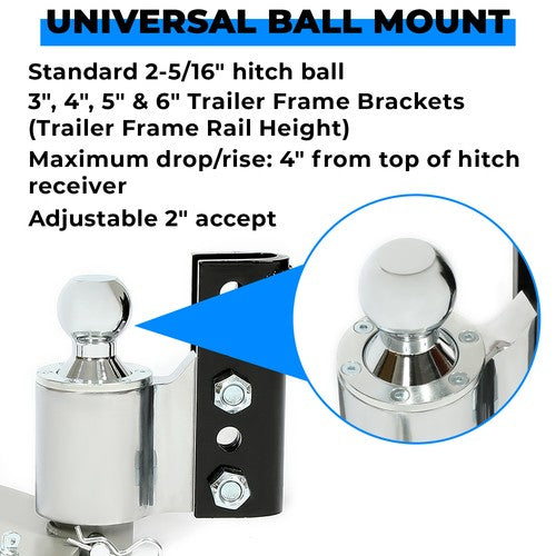 1 X 36 Inch Trailer Door Zinc Cam Bar Lock Kit Hinged Hasp Latch Handle