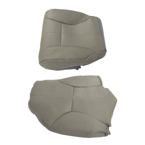 DURAFORCE Driver For Dodge Ram 1500 2500 3500 SLT 1998-2002 Bottom&Top Leather Seat Cover