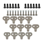 DURAFORCE For TORO STX26 / 36 PACK STUMP GRINDER TEETH KIT W/ 2-1/4 inches Bolt US STOCK
