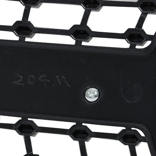 DURAFORCE Front Grille Silver Accent For 2008-2014 Mercedes Benz W204 Class C250 C300 C350