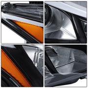DURAFORCE For Nissan Maxima 2009-2014 LH+RH Headlight Headlamps Clear w/Sport Pkg HID Type