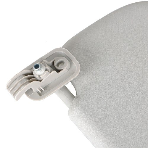 DURAFORCE For Mazda 3 2010-2013 Hatchback ABS Plastic New Sunvisor Gray Left Driver Side