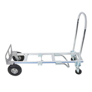 DURAFORCE 2 in 1 Design 1000 Lbs,Hand Trucks Heavy Duty Aluminum Dolly Cart