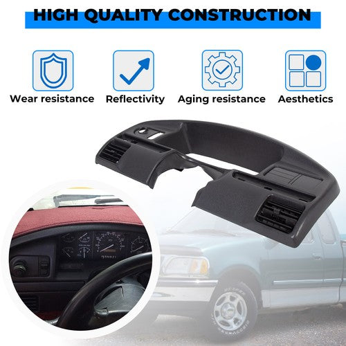 Instrument Cluster Dash Panel Bezel Cover for 92 93 94 97 Ford Bronco F150 F250