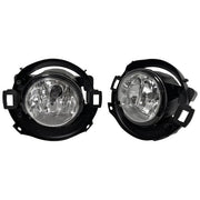 DURAFORCE Fog Lights W/Bracket + Harness + Clip Fit Nissan Frontier 10-19 & Xterra 05-15