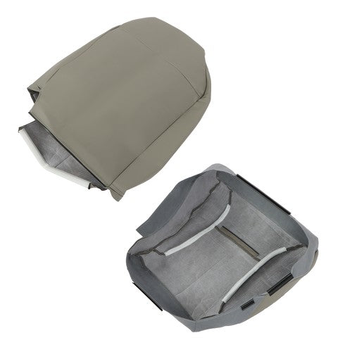 DURAFORCE Driver For Dodge Ram 1500 2500 3500 SLT 1998-2002 Bottom&Top Leather Seat Cover