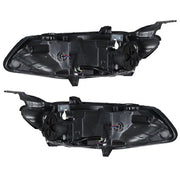 DURAFORCE Black For Chevy Malibu 2016 2017 2018 Headlight Assembly Halogen Left+Right Side