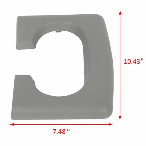 2004-2014 Ford F150 Gray Replacement Center Console Cup Holder Pad