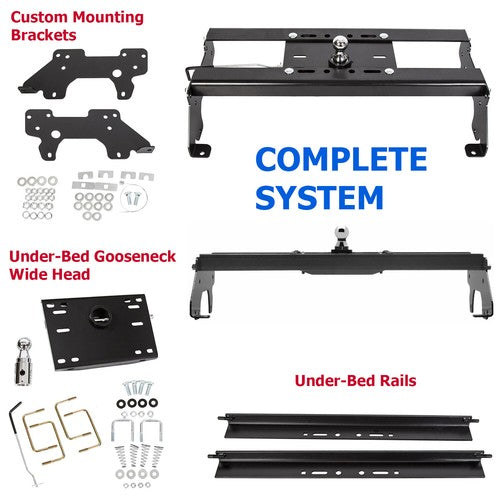 DURAFORCE Underbed Gooseneck Trailer Hitch Kit for Dodge Ram 1500 2500 3500HD 2003 2012
