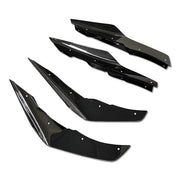 DURAFORCE Front Canard Spoiler Air Scoop for 2007-2014 for Subaru Impreza STi GVB GVF