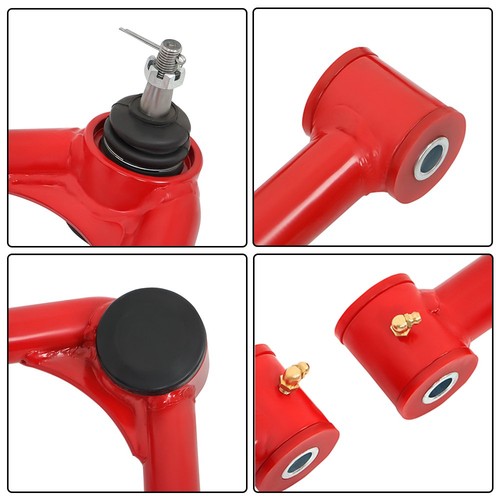 DURAFORCE Fit For Chevrolet GMC 1500 2007-2018 Tubular Red 2-4' Lift Upper Control Arms