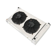 DURAFORCE CC369 For Chevy C10/20/30 Pickup Suburban 1967 1968-72 4 Row Radiator+Fan Shroud