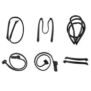 DURAFORCE For 84-89 Corvette C4 Coupe Full Weatherstrip Kit Front Windshield Weatherstrip