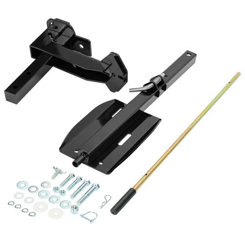 Spare Tire Carrier With 2 Inch Receiver For 16 To 24.5 Inch Wheels