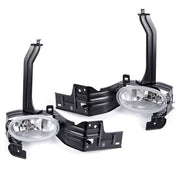DURAFORCE Front Bumper Fog Lights Lamps Pair for 2008-2011 for Honda Accord Sedan Coupe