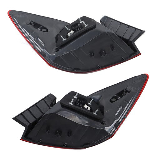 DURAFORCE Left & Right Side Tail Lamps For Honda Accord 2016-2017 Pair Tail Lights Outer