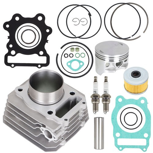 DURAFORCE Cylinder Top End Rebuild Kit for Honda TRX 300 Fourtrax FW 4x4 2x4 1988-2000